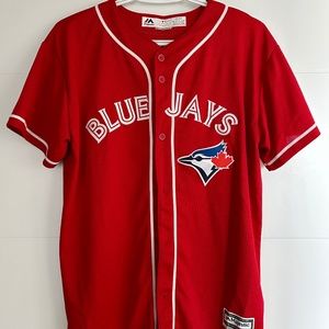 Toronto Blue Jays Canada Day Josh Donaldson Majestic Jersey